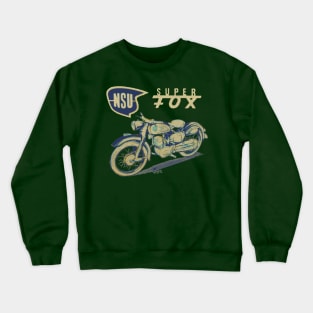 NSU superfox Motorcycles Crewneck Sweatshirt